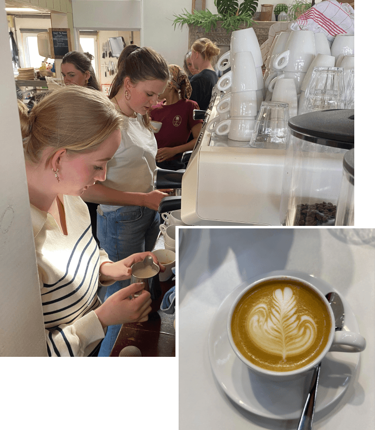 Barista training van De Koffiejuf in Noord-Holland