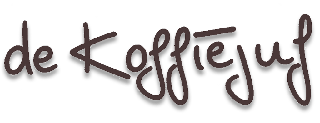 Logo van De Koffiejuf, barista trainingen in Noord-Holland