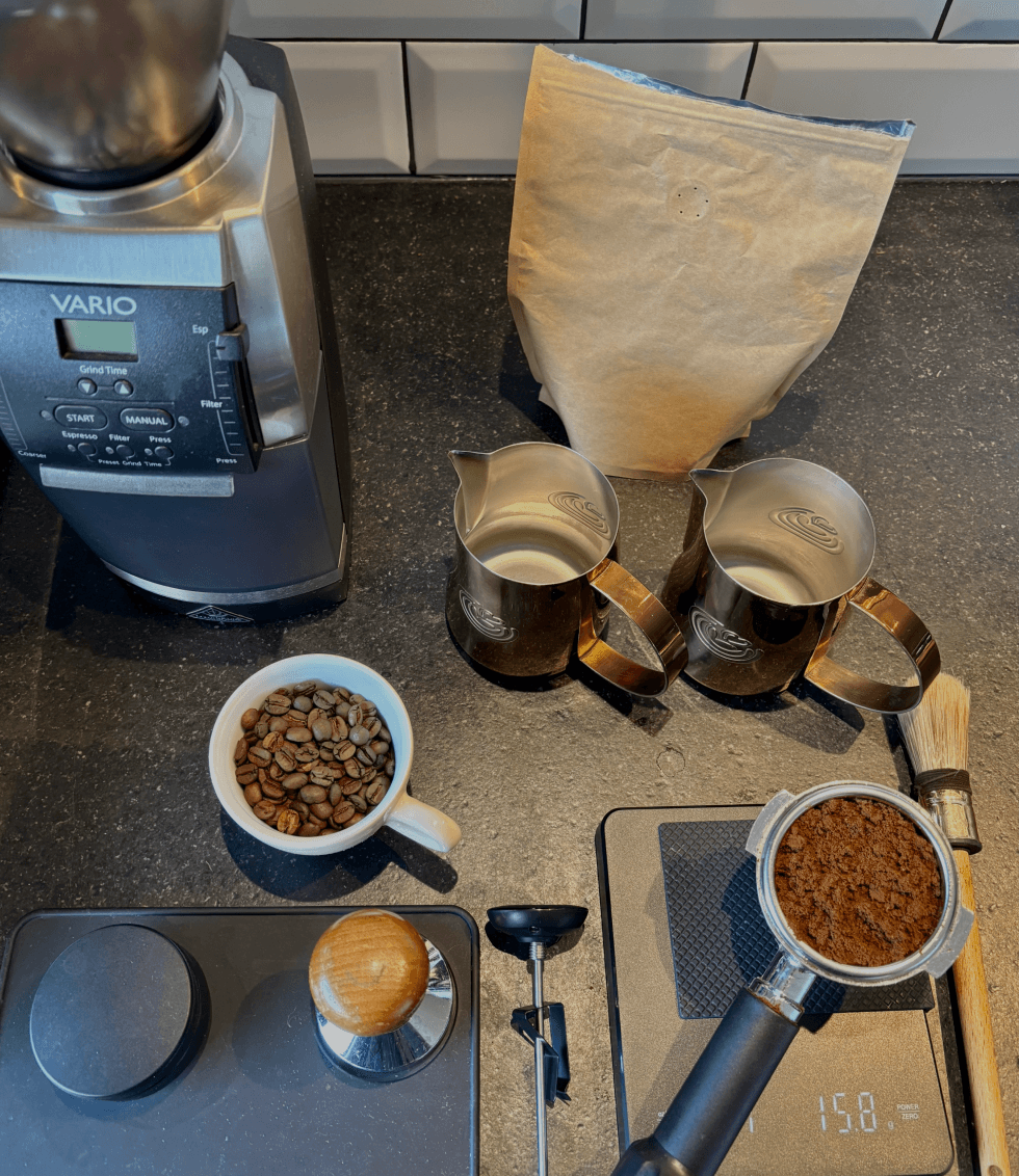 Thuisbarista training van De Koffiejuf in Noord-Holland
