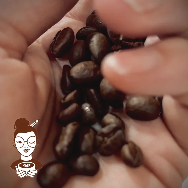 Koffiebonen voor een verse espresso bij De Koffiejuf